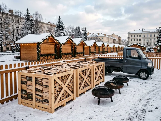 Дрова для ярмарок и городских праздников в Нижнекамске
